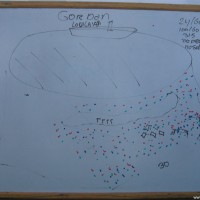 Tauchplatzkarte des Gordon Reefs, Mai 2007