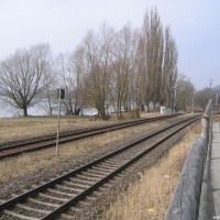 Oben am Parkplatz, März 2006