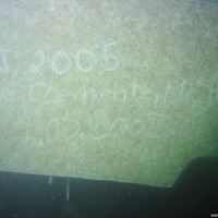 Hier die komplette Inschrift - 'Joe, Clemente, Micha 7.05.2005', Mai 2005