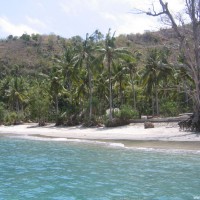 Der Strand der Bucht, Oktober 2007