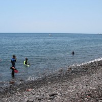 Blick vom Strand nach rechts, September 2007