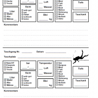 iQ Logbook XS/S - 2 Tauchgänge pro Seite v1