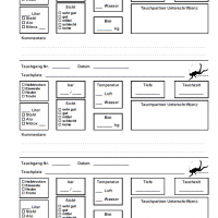 SSI Dive Log - 3 Tauchgänge pro Seite v1