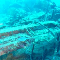 Der Autofriedhof von 55 Meter bis 45 Meter, April 2008