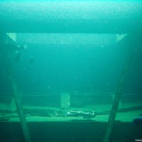 Unterdeck der MV Alma Jane Express, Oktober 2003