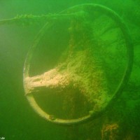Das Steuerrad der \'Wasserschnecke\', Juli 2007