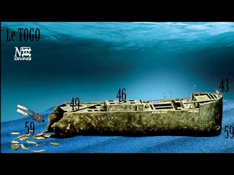 Freediving -60M Wreck TOGO acte 2